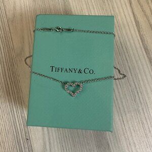 Tiffany & Co. Silver Heart Necklace